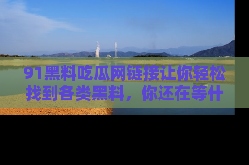 91黑料吃瓜网链接让你轻松找到各类黑料,你还在等什么呢?