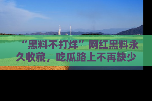 “黑料不打烊”网红黑料永久收藏,吃瓜路上不再缺少惊喜与乐趣
