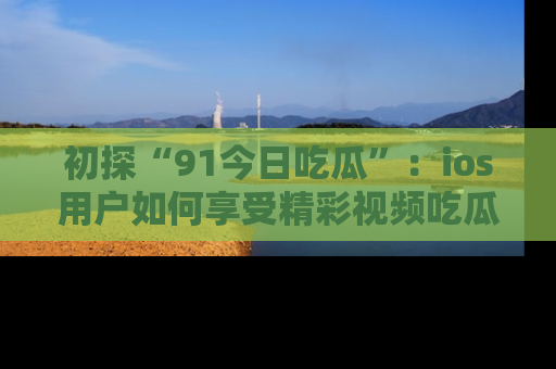初探“91今日吃瓜”：ios用户如何享受精彩视频吃瓜时光