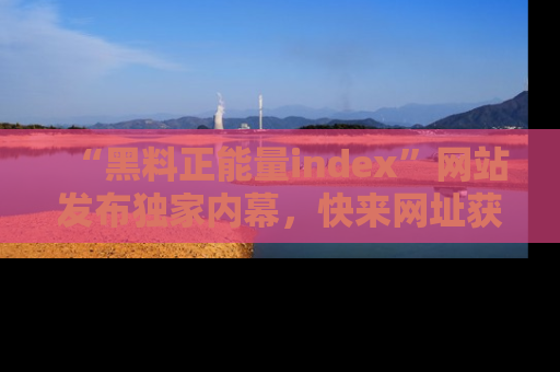 “黑料正能量index”网站发布独家内幕,快来网址获取精彩内容吧!