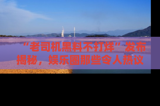 “老司机黑料不打烊”发布揭秘,娱乐圈那些令人热议的黑暗秘密!